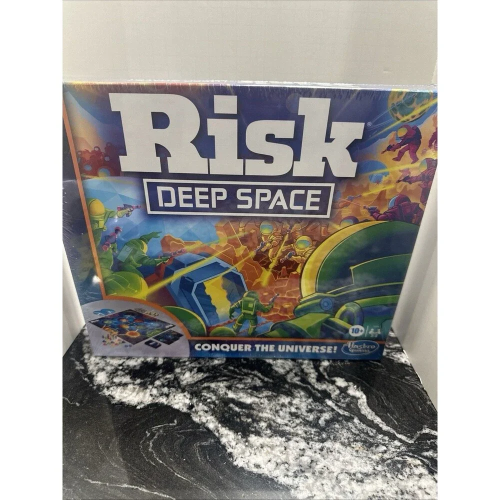 Risk Deep Space Strategy Board Game by Hasbro Conquer the Universe NEW Sealed